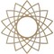 Ekena Millwork Eleanor Wood Fretwork Pierced Ceiling Medallion, Hickory, 20"OD x 7 3/4"ID x 1/4"T CMWP20X20X0250EAHI - alternate 2